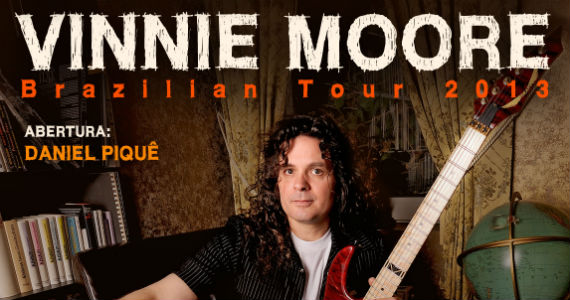 Vinnie Moore faz show no Manifesto Bar nesta quinta-feira Vinnie Moore faz show no Manifesto Bar nesta quinta-feira