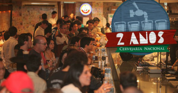 Festa de dois anos da Cervejaria Nacional acontece neste domingo Festa de dois anos da Cervejaria Nacional acontece neste domingo