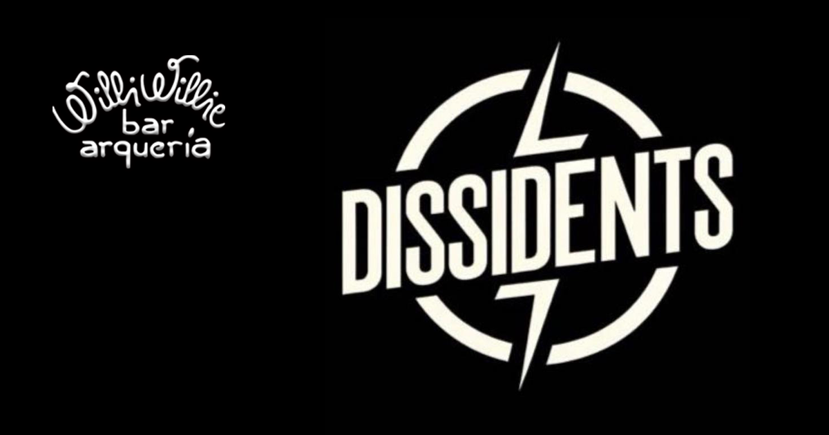 Programação - Dissidents (Pearl Jam Cover) + Double Gin Tônica até as 22h