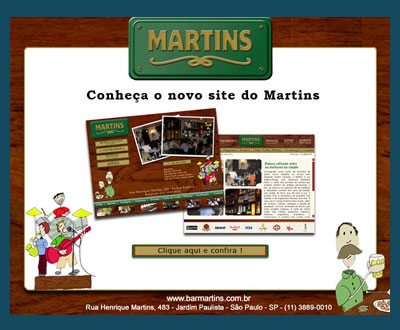 E-mail Marketing Site Bar Martins