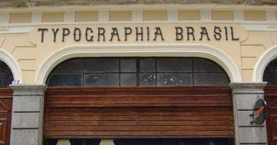 Typografia Brasil Bar 