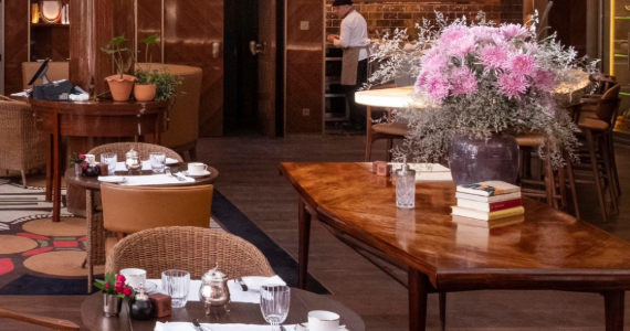 Le Jardin – Grand Café no Rosewood