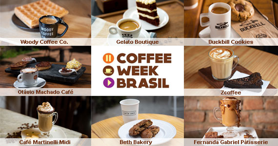 Coffee Week Brasil realiza 8ª edição durante os dias 06 a 22 setembro
