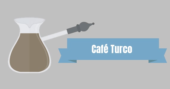 Método de preparo Café Turco