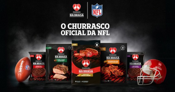 Perdigão Na Brasa reforça presença como churrasco oficial da NFL