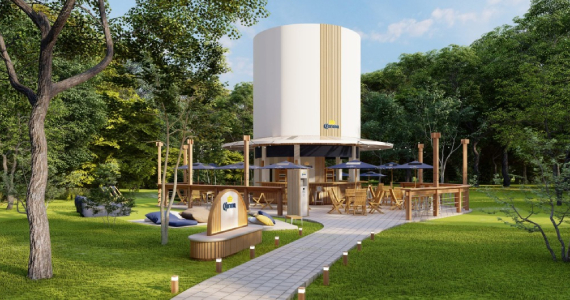 Corona inaugura oásis no coração do Ibirapuera para público relaxar Eventos BaresSP 570x300 imagem