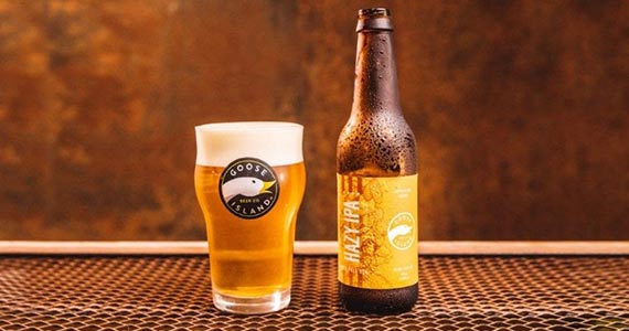 Goose Island lança nova cerveja especial, a Goose Island Hazy IPA 