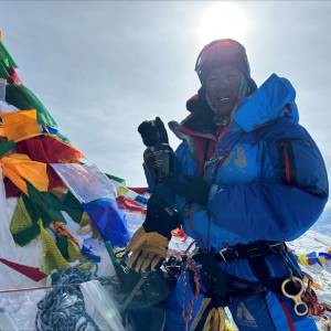 Royal Salute no topo do Monte Everest