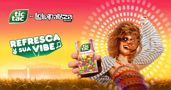 Tic Tac anuncia Parceria oficial com Lollapalooza Brasil 2025 Eventos BaresSP 570x300 imagem