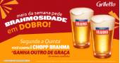 Griletto oferece Chopp em dobro de segunda à quinta-feira