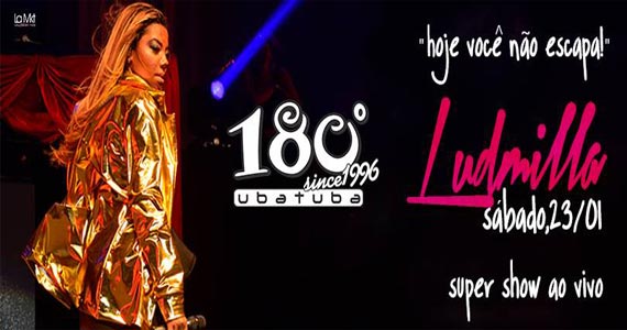 Cantora Ludmilla anima o 180 Graus Ubatuba cantando sucessos da carreira Eventos BaresSP 570x300 imagem