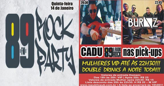 Banda Burnz comanda a noite com muito rock no Republic Pub Eventos BaresSP 570x300 imagem