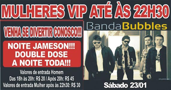 Banda Bubbles e Sal Vincent comandam o sábado com rock no palco do Republic Pub Eventos BaresSP 570x300 imagem