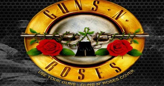 Banda Use Your Guns cover dos Guns n Roses neste sábado no The Wall Café Eventos BaresSP 570x300 imagem