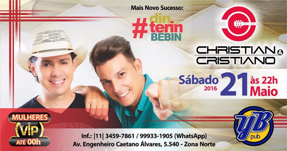 Christian & Cristiano comandam o sábado com muito sertanejo no Yes Brasil Eventos BaresSP 570x300 imagem