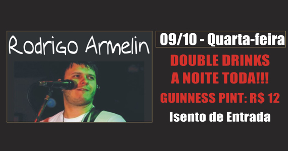 Rodrigo Armelin leva noite de rock para a quarta-feira do Republic Pub Eventos BaresSP 570x300 imagem