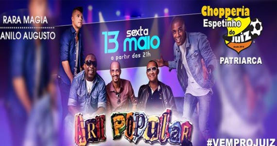 Art Popular leva o melhor do samba para o Bar Espetinho do Juiz Eventos BaresSP 570x300 imagem