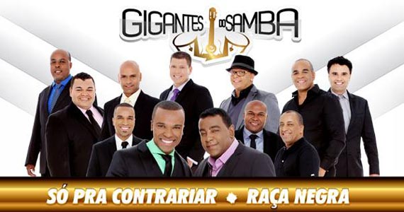 CD - Só Pra Contrariar e Raça Negra - Gigantes do Samba - Ao Vivo