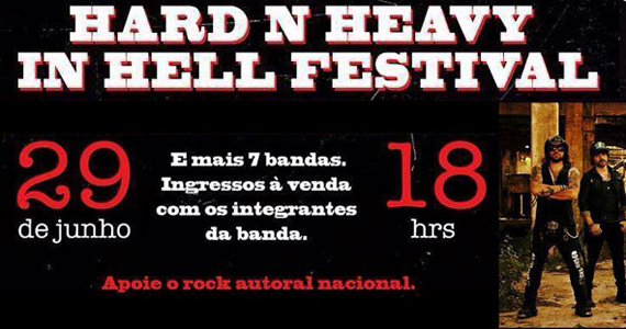 Hard N Heavy In Hell Festival acontece neste domingo no Inferno Club Eventos BaresSP 570x300 imagem