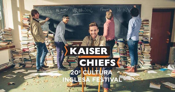 Cultura Inglesa Festival apresenta banda Kaiser Chiefs, Nação Zumbi e convidados no Memorial da América Latina Eventos BaresSP 570x300 imagem