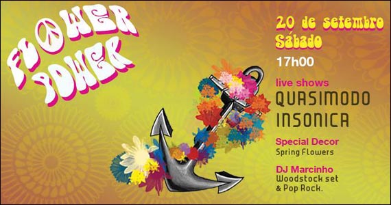 The Sailor celebra primavera com festa Flower Power no sábado Eventos BaresSP 570x300 imagem