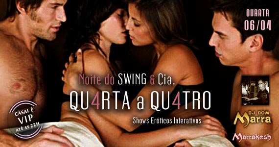 Noite do Swing e Cia Qu4rta a Qu4tro agitando o Marrakesh Club Eventos BaresSP 570x300 imagem