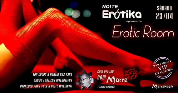 Noite Erótika apresenta Erotic Room com DJ Dom Marra no Marrakesh Club Eventos BaresSP 570x300 imagem