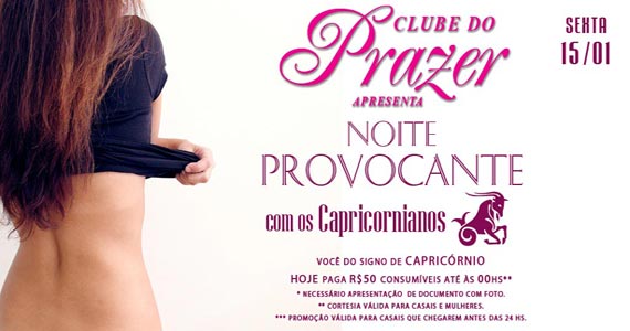 Noite Provocante especial Capricornianos no Marrakesh Club Eventos BaresSP 570x300 imagem