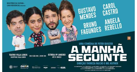 A Manhã Seguinte estreia em janeiro de 2026 no Shopping Villa Lobos 