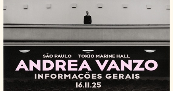 Andrea Vanzo estreia turnê Intimacy Vol. 2 em São Paulo Andrea Vanzo estreia turnê Intimacy Vol. 2 em São Paulo