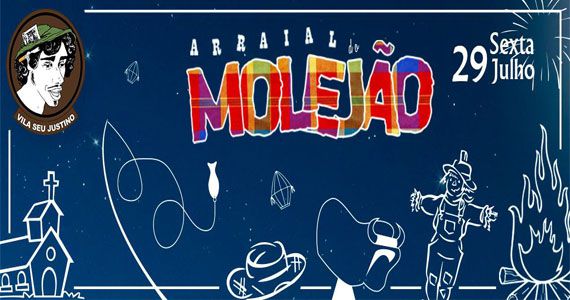 Arraial do Molejão com bandas e DJs convidados no TW Eventos Eventos BaresSP 570x300 imagem