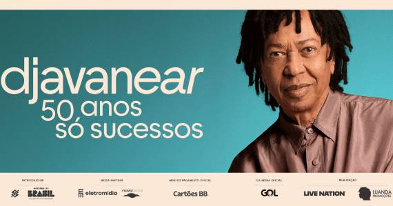 Djavan: Digressão de 50 Anos Terá Dois Concertos no Allianz Parque Djavan: Digressão de 50 Anos Terá Dois Concertos no Allianz Parque