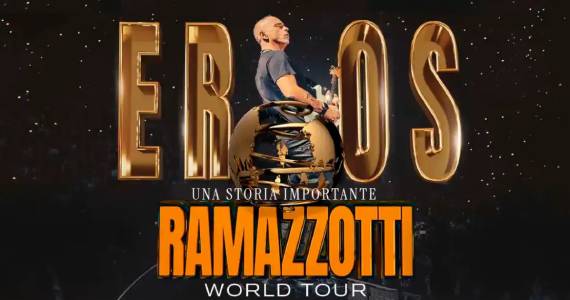 Eros Ramazotti volta ao Brasil com a turnê Una Storia Importante Eros Ramazotti volta ao Brasil com a turnê Una Storia Importante