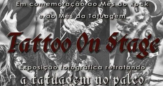 Vernissage Pati Patah TATTOO ON STAGE e Show Paulo Zinner no Ao Vivo Music Eventos BaresSP 570x300 imagem