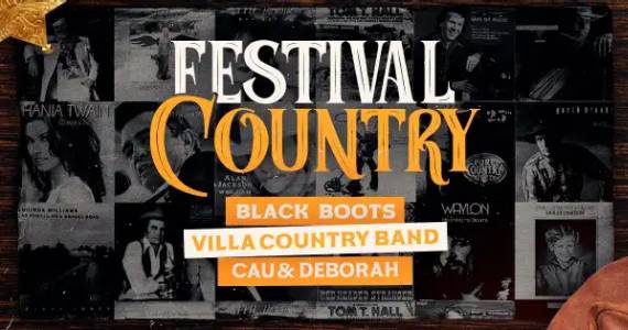Festival Country com participações do universo sertanejo