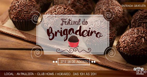 Festival do Brigadeiro na Av. Paulista - Club Homs - Guia da Semana