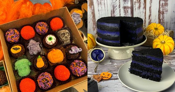 Halloween no Da Feira ao Baile e Zulcare com doces artesanais