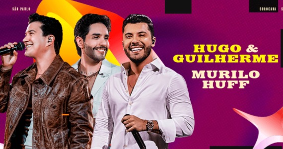 Murilo Huff e Hugo & Guilherme agitam Sorocaba em show duplo