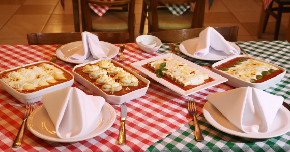 Dia dos Pais: restaurante Cantina Tia Lina, aposta em almoço italiano para celebrar a data