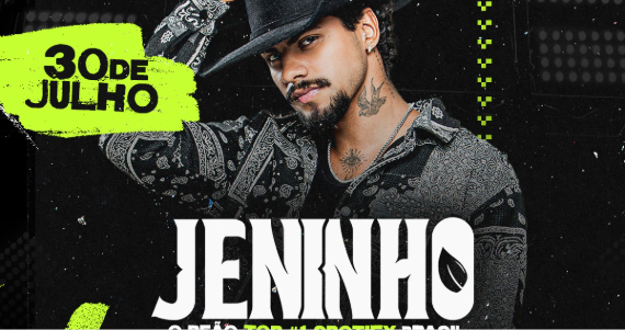 Villa Country realiza tradicional Arraiá em julho, com Jeninho - MC Peão