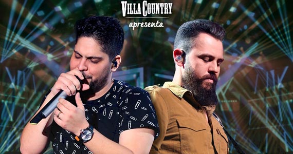 Villa Country recebe show da dupla Jorge e Mateus com nova turnê