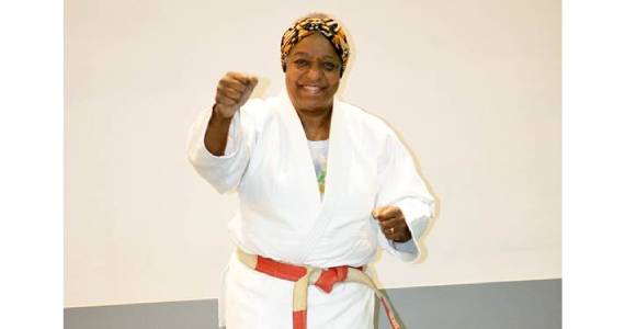 Vivência de Judô com a atleta Soraia André no SESC Consolação