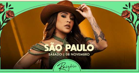 Lauana Prado traz festa “Raiz” ao Parque Villa-Lobos Lauana Prado traz festa “Raiz” ao Parque Villa-Lobos