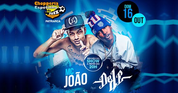 MCs João e dede animam o palco do Espetinho do Juiz com o melhor do funk Eventos BaresSP 570x300 imagem