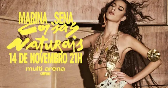 Marina Sena apresenta turnê 