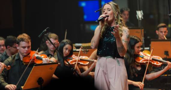 Orquestra Heliópolis e Simoninha Recebem AnnaLu e Jamah em SP Orquestra Heliópolis e Simoninha Recebem AnnaLu e Jamah em SP