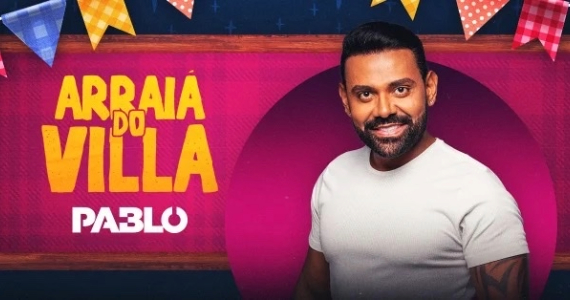 Pablo anima o Arraiá do Villa em noite especial no Villa Country Pablo anima o Arraiá do Villa em noite especial no Villa Country