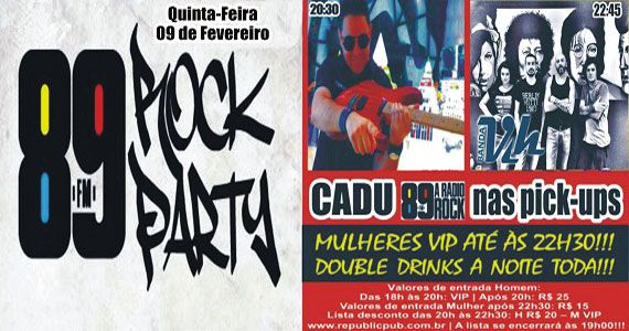 Republic Pub recebe a Banda Vih e DJ Cadu para animar a noite com pop rock Eventos BaresSP 570x300 imagem