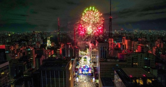 Réveillon da Paulista 2026 terá 14 horas de shows e fogos silenciosos