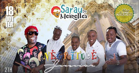 Bar Aurora traz projeto Sarau do Meirelles com participação de Negritude Jr. Eventos BaresSP 570x300 imagem